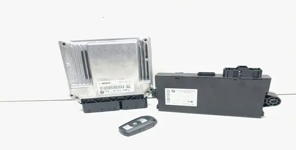 BMW 1 E82 E88 Engine ECU kit and lock set 8512498 0281017550 9278745