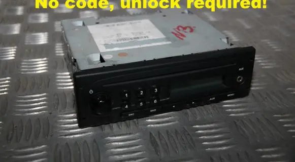 Renault Master III Radio/CD/DVD/GPS head unit 281151362R