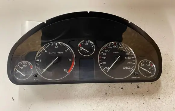 Peugeot 407 Speedometer (instrument cluster) 9658138280 A2C53106699 A2C53010609