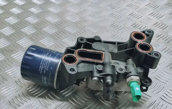 Volkswagen Polo V 6R Oil filter mounting bracket 04B115389B 03L117021C