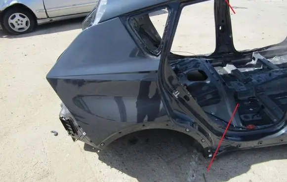 Hyundai Bayon Rear quarter panel 24R