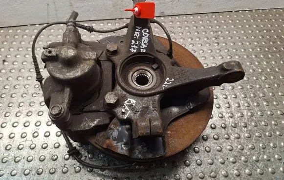Opel Corsa D Front wheel hub spindle knuckle S25056217 55703153
