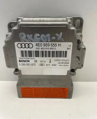 Audi A8 S8 D3 4E Airbag control unit/module 4E0959655H 4E0910655D 0285001672