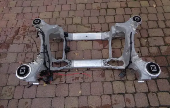 Porsche Taycan 9J1 Rear subframe 9J1599030H AS00 08621K0202