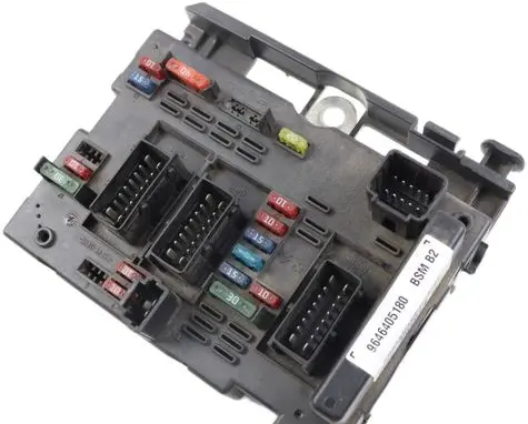 Peugeot 307 Fuse module 9646405180 BSMB2 22826910