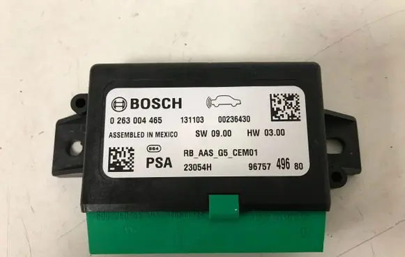 Peugeot 208 Parking PDC control unit/module 9675749680