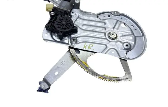 Front door window regulator with motor