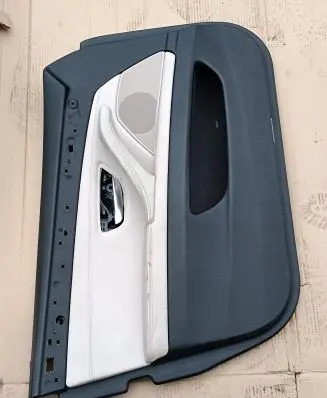 Front door card panel trim
