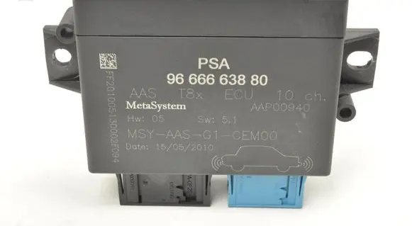 Peugeot 5008 Parking PDC control unit/module 9666663880