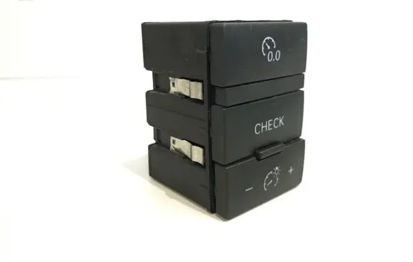 Panel lighting control switch