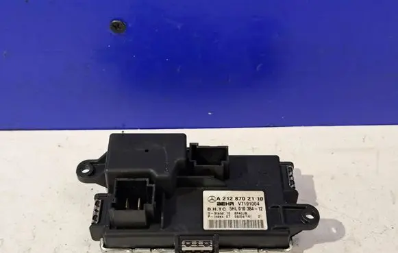 Mercedes-Benz E W212 Heater blower fan relay A2128702110 5HL01038412