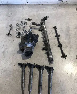 Skoda Superb B6 (3T) Fuel injection system set 03L130277 0445116030 03L130755