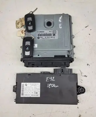 BMW 3 E92 E93 Engine ECU kit and lock set 8510221 9237047 1039S37983