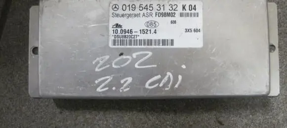 Mercedes-Benz CLK A208 C208 ABS control unit/module 0195453132