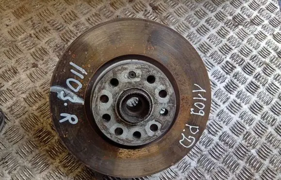 Volkswagen PASSAT B6 Front wheel hub spindle knuckle 3C0407254F