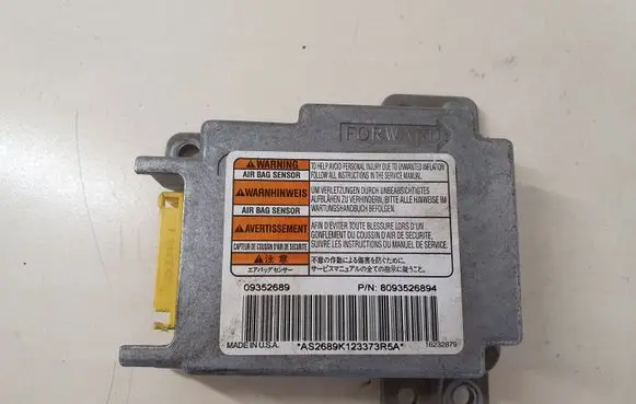 Opel Frontera B Airbag control unit/module 09352689