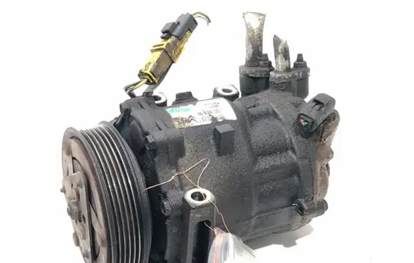 Peugeot 407 Air conditioning (A/C) compressor (pump) 9683055180