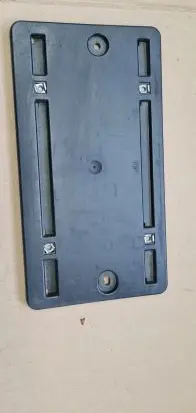 Audi Q5 SQ5 Number Plate Surrounds Holder Frame 80A827113A