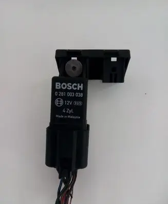 Audi A6 S6 C6 4F Glow plug pre-heat relay BOSCH 0281003038