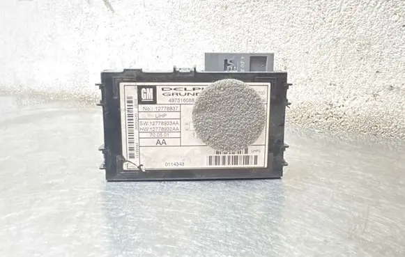 Saab 9-3 Ver2 Bluetooth control unit module 12778837 497316088 12778933AA