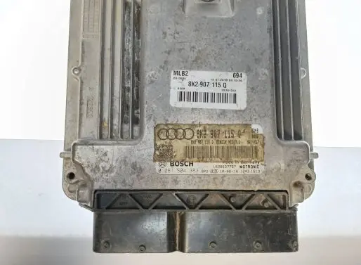 Audi A5 8T 8F Engine control unit/module 8K2907115Q 8K2907115D 0261S04383