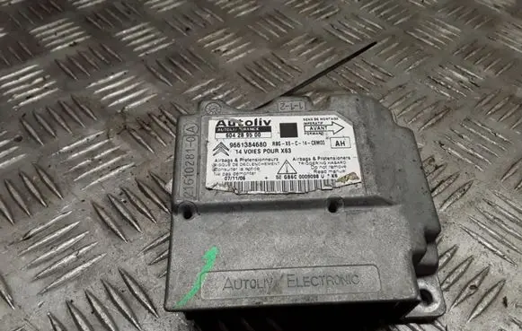 Citroen C6 Airbag control unit/module 604289500 9661384680 216102810