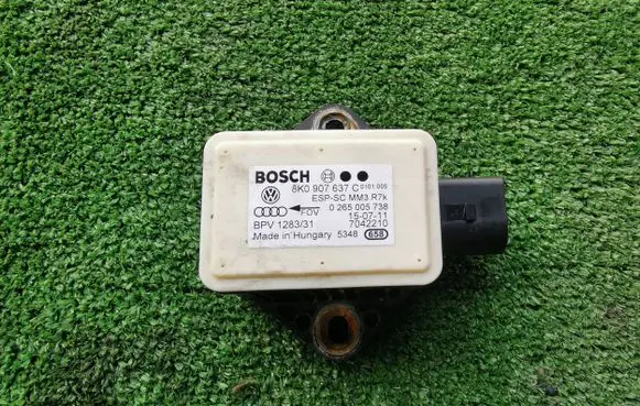 ESP acceleration yaw rate sensor