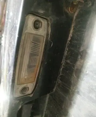Hyundai Tucson JM Number plate light 