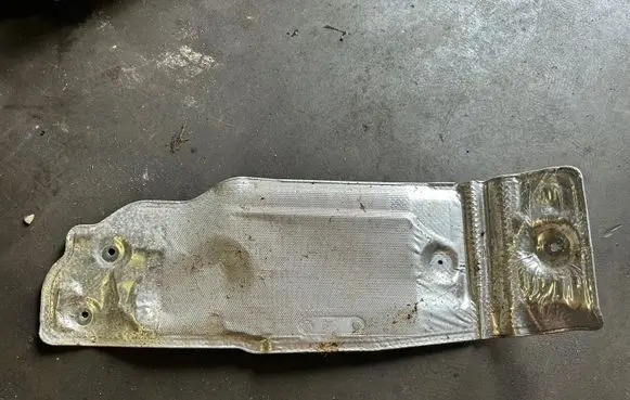 BMW X3 G01 Heat shield in engine bay 7394797
