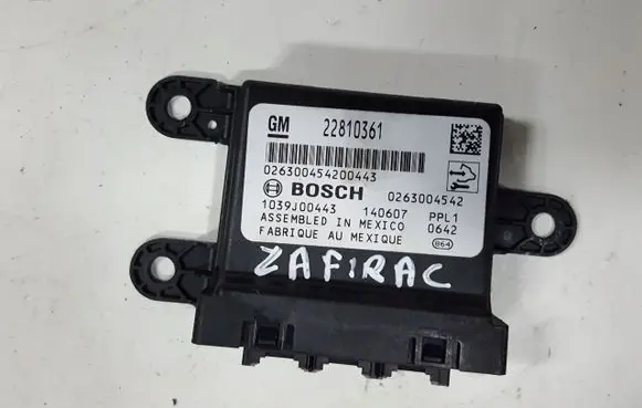 Opel Zafira C Parking PDC control unit/module 22810361
