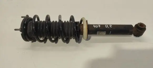 Peugeot 407 Front shock absorber with coil spring 6840