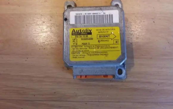 Peugeot 206 Airbag control unit/module 9636894080 550541500