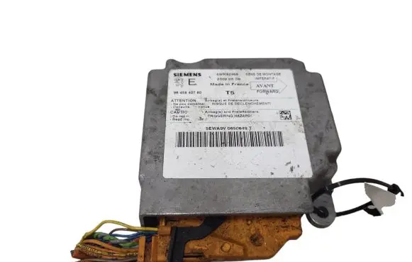 Peugeot 307 Airbag control unit/module 9645840780 5WK42908