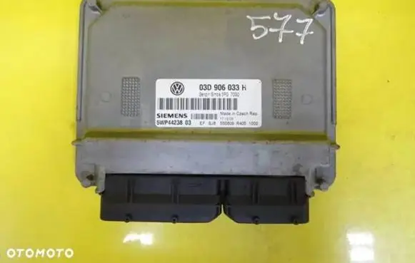 Volkswagen Fox Engine control unit/module 03D906033H 5WP44238D3