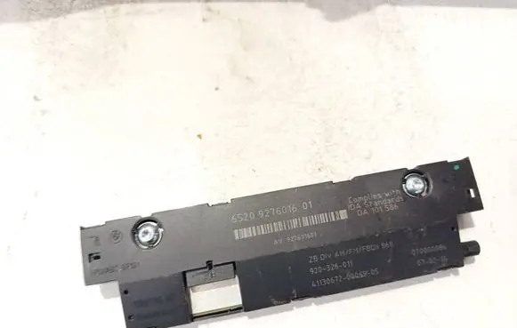 BMW 5 GT F07 Antenna control unit 65209276016 920326011