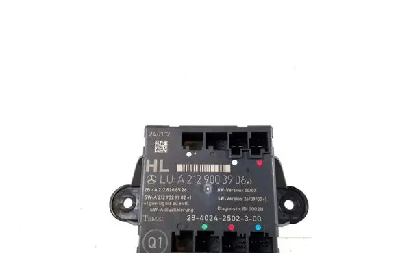 Mercedes-Benz E W212 Door control unit/module A2129003906