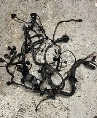 Engine installation wiring loom