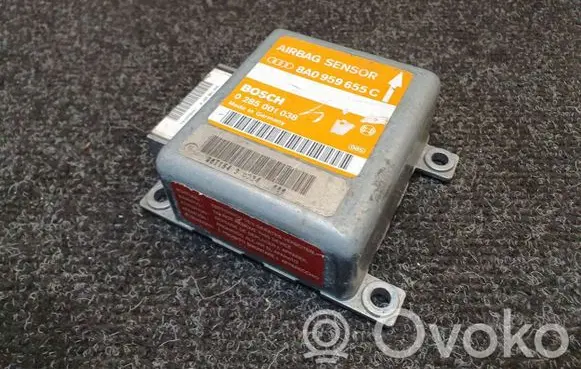 Audi A4 S4 B5 8D Airbag control unit/module 8A0959655C 0285001038