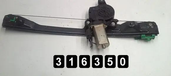 Fiat Punto (188) Front door window regulator with motor 46536311