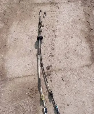 Opel Meriva B Gear shift cable linkage 55564863