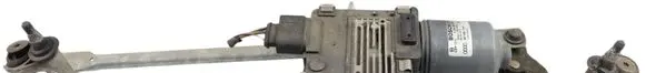 Front wiper linkage and motor