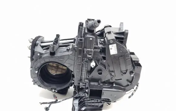 Interior heater climate box assembly