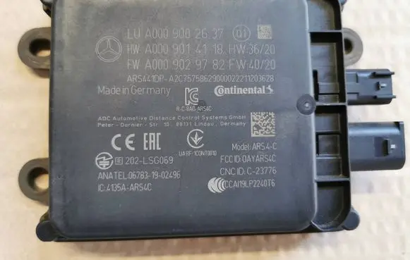 Mercedes-Benz C W206 Distronic sensor radar A0009002637