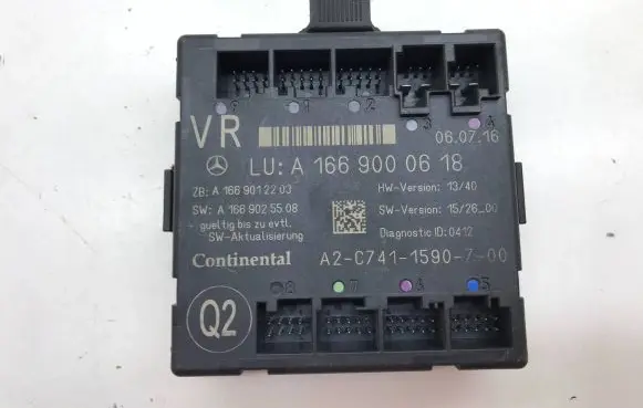 Mercedes-Benz ML W166 Door control unit/module A1669000618 A1669012203