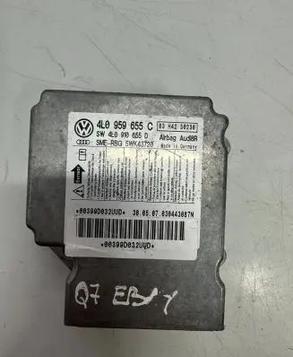 Audi Q7 4L Airbag control unit/module 4L0959655C 00399D032UUD 4L0910655D