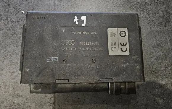Audi A6 S6 C5 4B Comfort/convenience module 4B0962258L 410215006010
