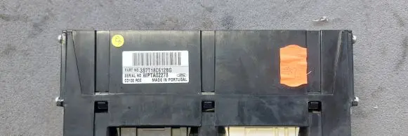 Ford Mondeo Mk III Climate control unit 3S7T18C612BG WPTA02278 CD132RCC
