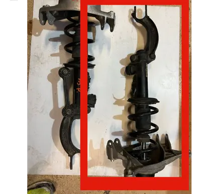 Audi A5 Sportback 8TA Front shock absorber/damper 8F0413029 LEWY 442400005174