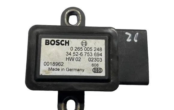 BMW X5 E53 ESP acceleration yaw rate sensor 6753694 34526753694 0265005248