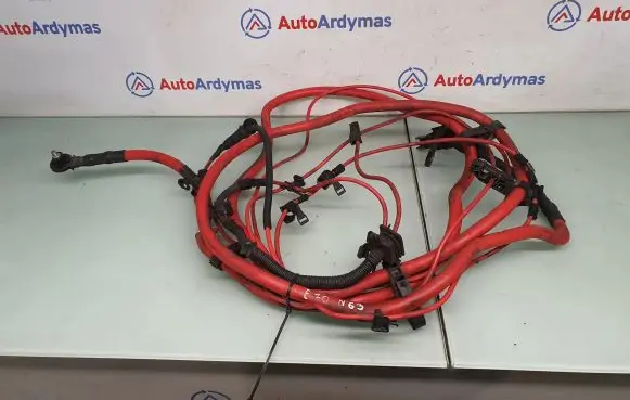 BMW X5 E70 Positive cable (battery) 9218613 61129218613 61129292883